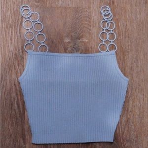 Glassons Chainmail Strap Top- US S